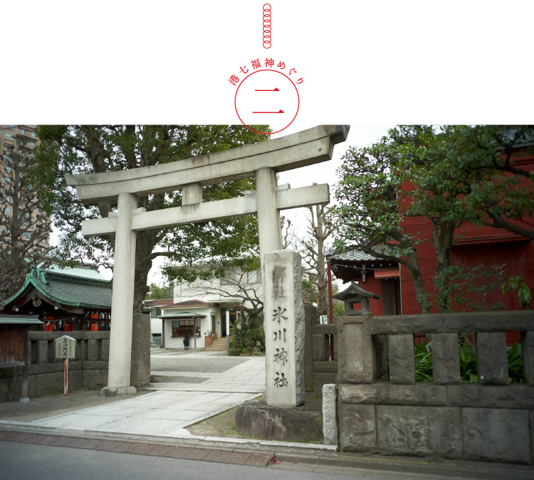 氷川神社（毘沙門天）